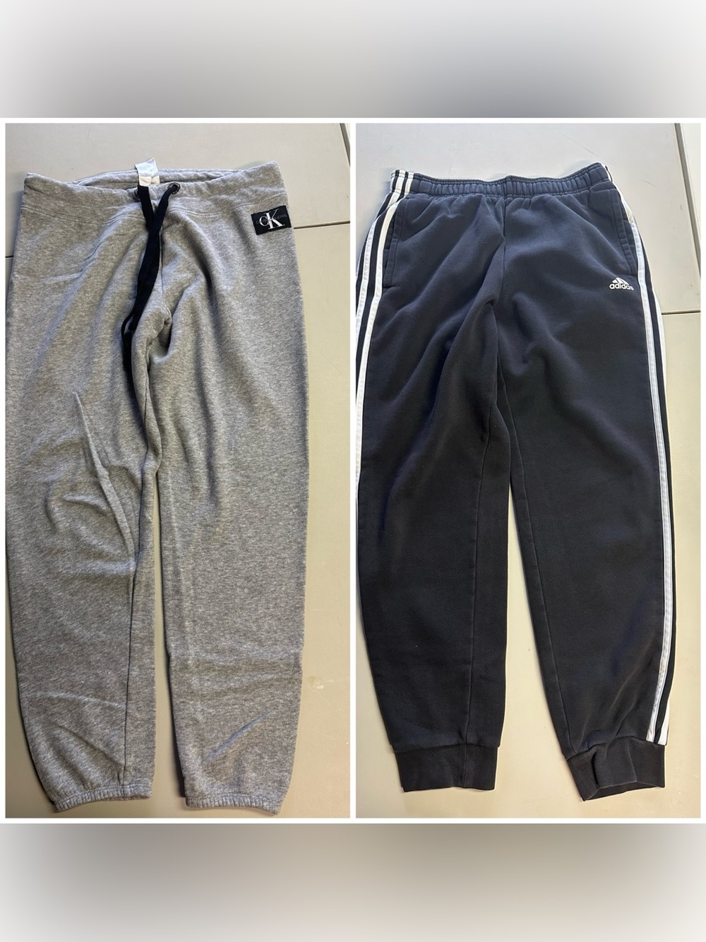 Calvin Klein & Adidas Women’s Sweatpants Sz M
